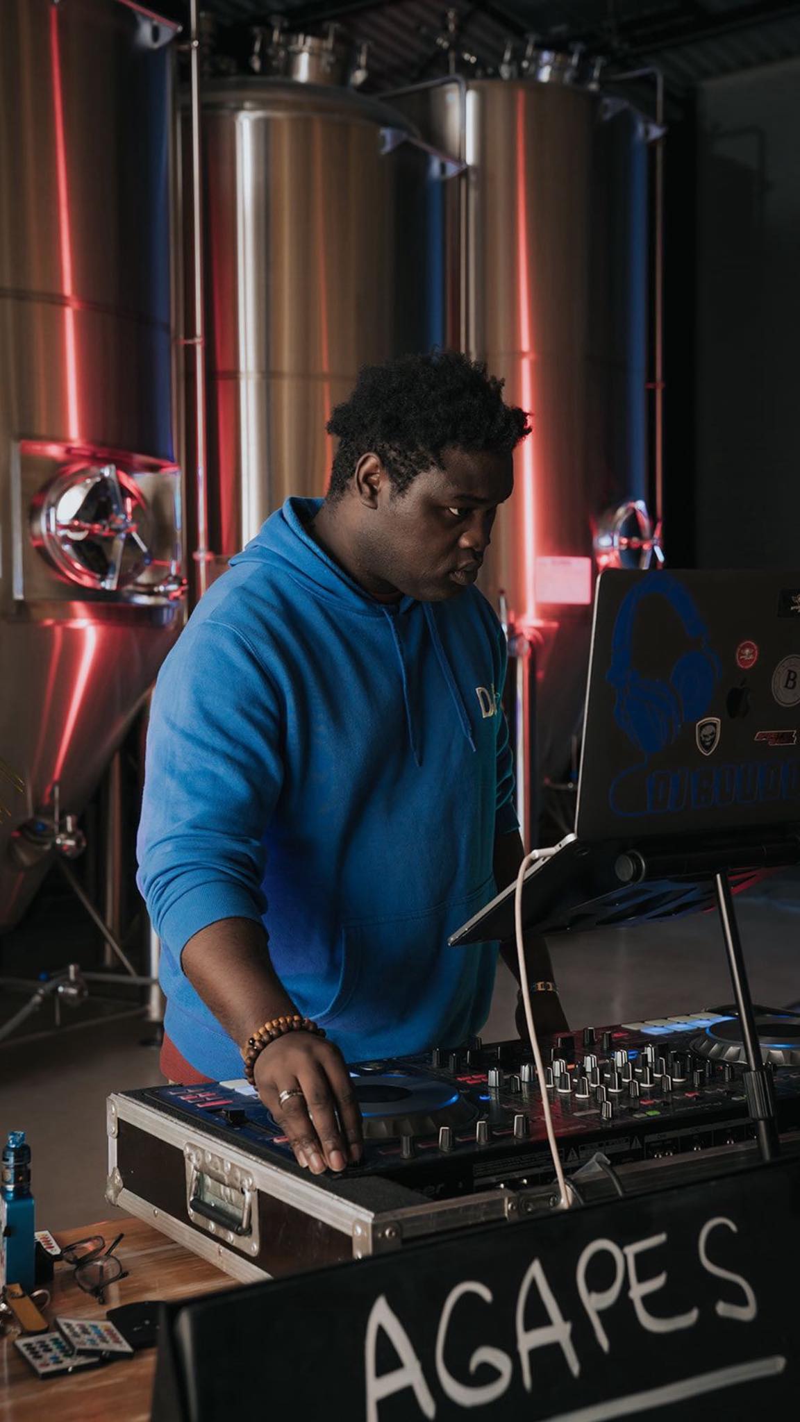DJ Bouddha en prestation